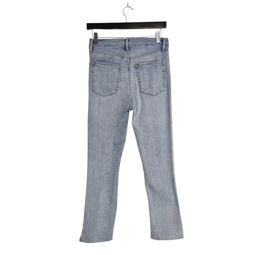Frame Denim Le High Straight Leg Flare Light Blue Jeans 26 NWT - Picture 2 of 9